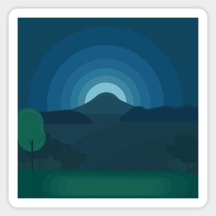 Mountain Nature Sticker